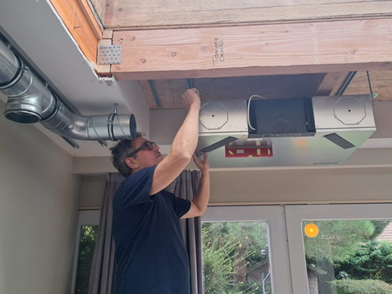 inbouw toestel ventilatie